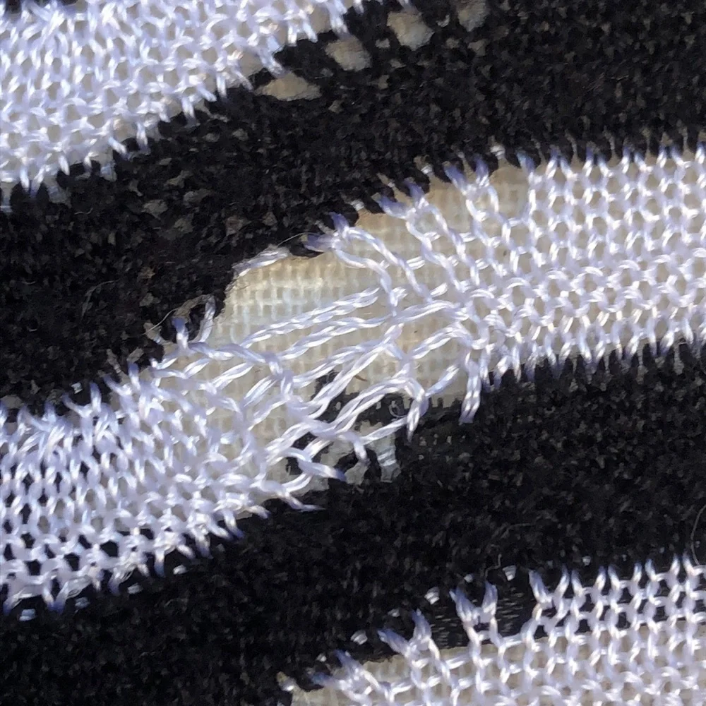 Loft Black & White Open Cardigan size Small - Picture 3 of 8